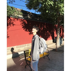 现货DXQ1439-批45小狗刺绣条纹亨利领长袖秋季上衣，男装卫衣，星座603-2