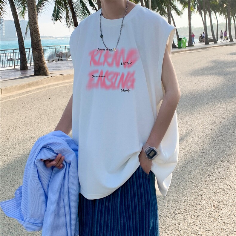 量大图低自动【有货】纯棉背心HD019-1-BX2531-P20，男装背心/马甲，电商019-1