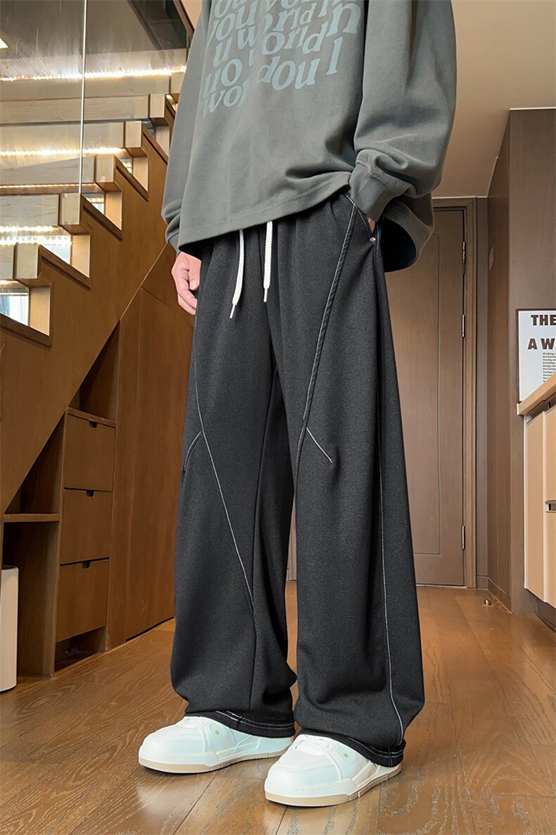 现货秋季新款美式复古明线牛仔裤男直筒休闲裤子-A2269TP45控79,男装休闲裤,电商B241