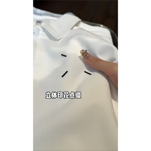 PL9003-P25-控49-大量现货POLO衫男短袖T恤潮牌纯色翻领透气网眼图片