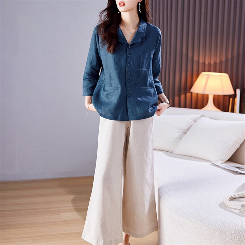 2024春夏季新款时尚气质宽松显瘦休闲舒适套装，女装套装/套裙，丽影随形