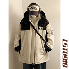 A702冬季加厚加棉服防水户外登山棉衣外套男2024新款冲锋衣，男装棉衣，电商C306-1