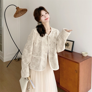 有货   棉麻绣花小香风外套  2c198-6823-P175 k278图片
