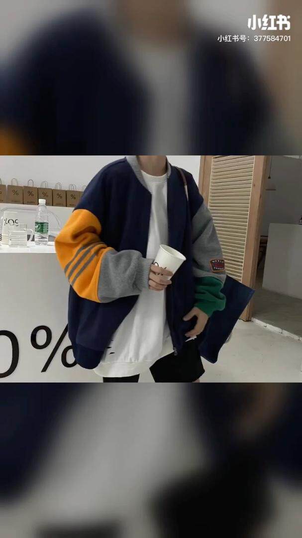 秋冬新款拼色外套，其它，Fairy mall