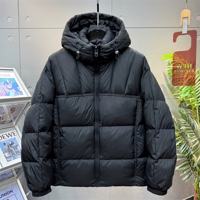 2025冬季情侣新款连帽羽绒服外套50白鸭绒新标，男装羽绒服，星座218-2