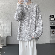 WY10156-特批40控78新款圆领简约套头宽松大码卫衣糯米衣服男，男装卫衣，电商A059