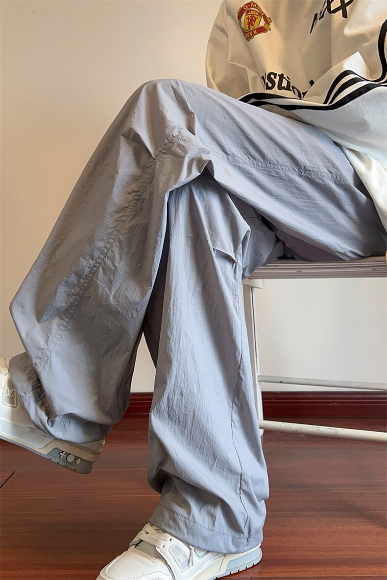 特批25无差价2025春夏衔接速干机能风伞兵裤男女大码休闲裤K1338,男装休闲裤,电商A001-1