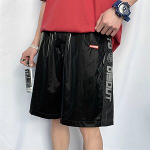 【】A003-HK7133-P45夏装新款炫酷亮片个性男士短裤 港风图片