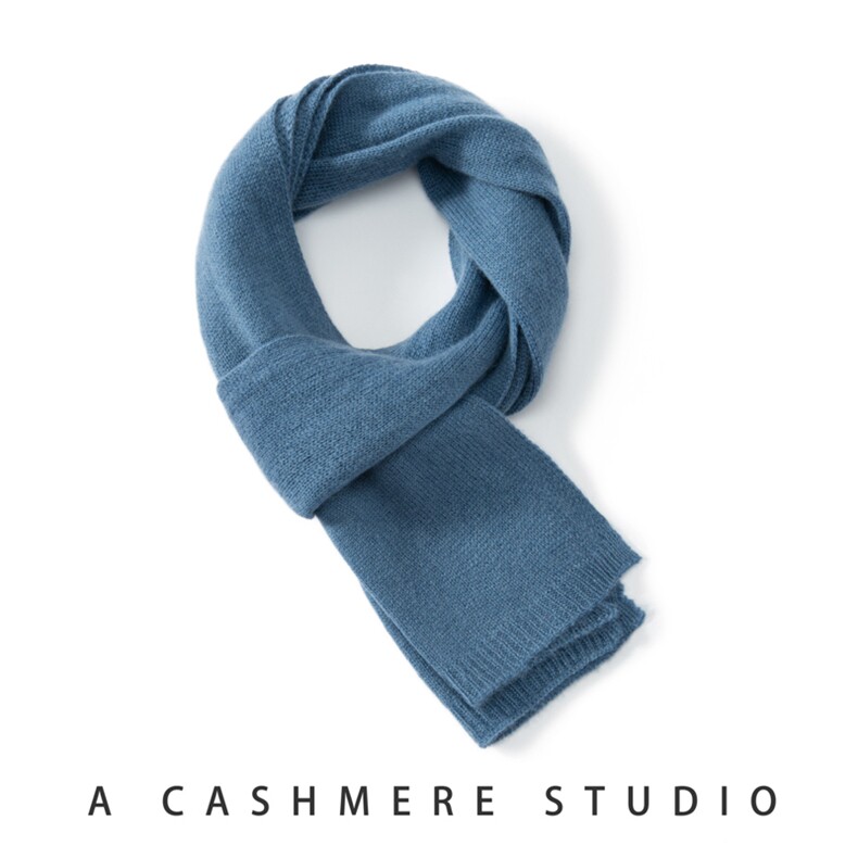 已质检-山羊绒Cashmere围巾短款加厚粗针针织围脖可亲子/情侣,饰品围巾,圣极绒童装