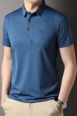夏季男短袖T恤商务休闲男装中年翻领polo衫半袖上衣HP6137-P45，男装T恤，星座1105-3