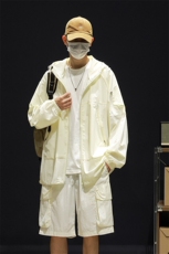 UPF100+有报告凉感轻薄透气套装防晒服两件套HS622-P75，男装防晒衣，星座1206（原A206）