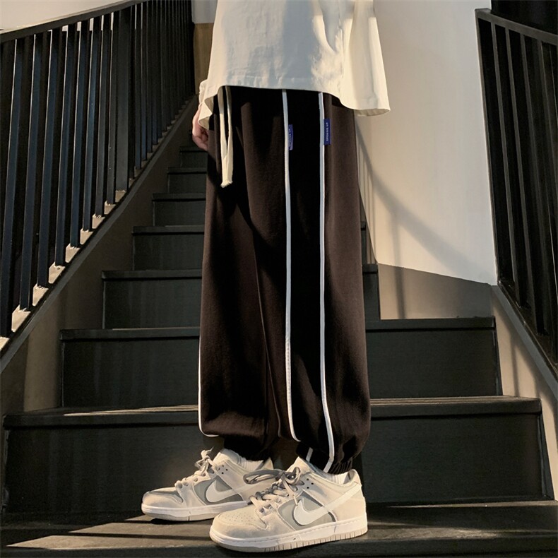 秋季新款男裤束脚裤休闲百搭港风卫裤K3216-P37控78,男装休闲裤,星座717