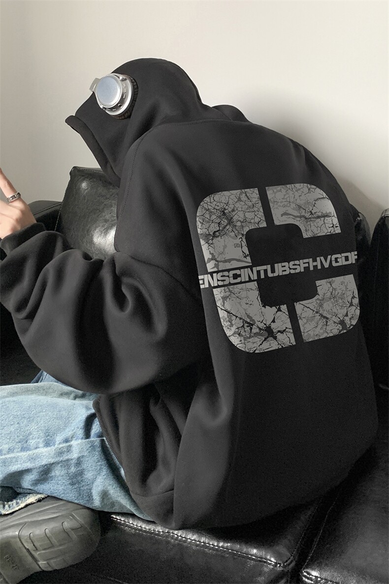 抖音供货、复合重磅360克现货连帽卫衣宽松D223A-WY23100-特P35,男装卫衣,电商019-1