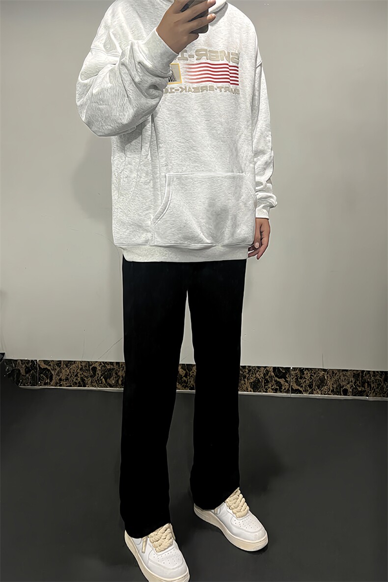 B221美式ins高街加绒加厚牛仔裤LK23010-P60控78加绒P70控98,男装牛仔裤,电商B221
