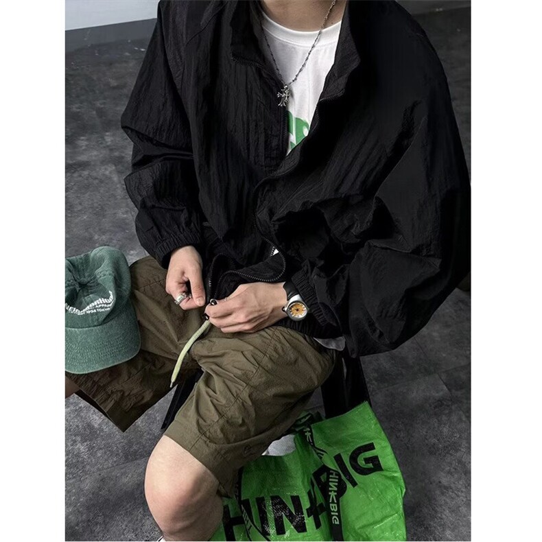 夏季户外尼龙男女防晒衣薄款多色格纹外套W990-P58,男装防晒衣,星座910B