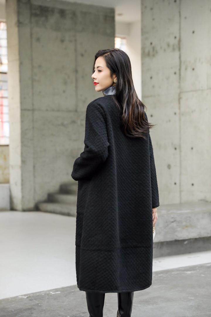 加厚毛呢外套，女装毛呢外套，江南雨桐