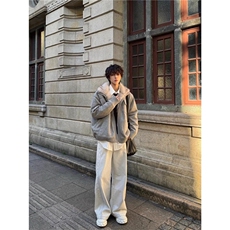 网座山雕棉服男款冬季加绒加厚外套短款保暖棉衣B90-P128，男装棉衣，星座910-1