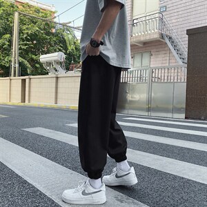 加绒2023秋冬卫裤高弹健康布聚酯纤维WK606-1-P25加绒批30，男装休闲裤，星座718-1