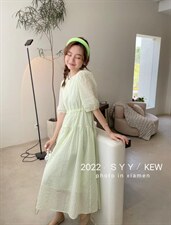 夏季盐缩连衣裙，女装连衣裙，6·9衣社