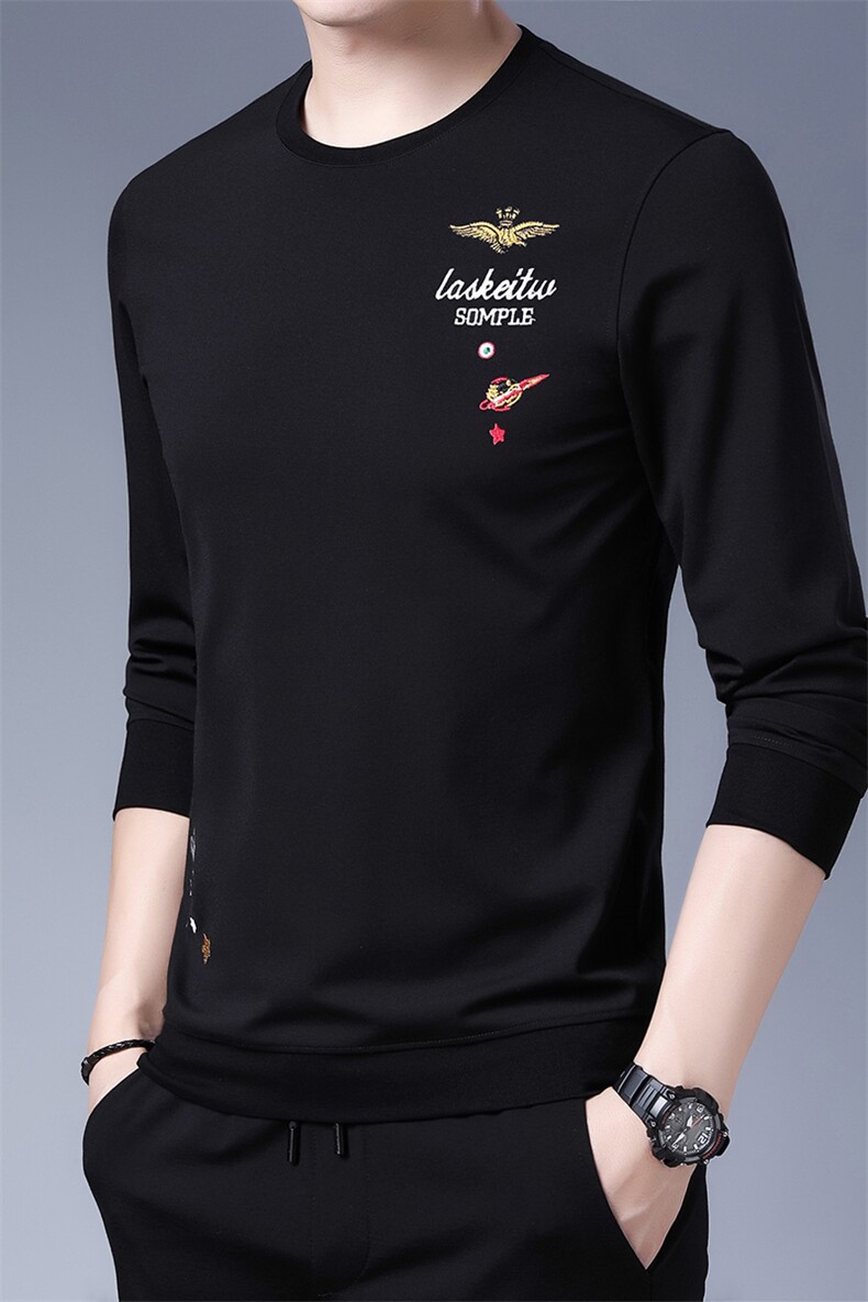 SA8961钱塘2020-2新款中青年男士冬季厚款时尚休闲百搭卫衣P65,男装卫衣,钱塘207-2