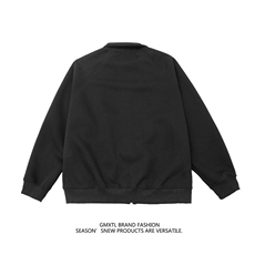 高品质420g立领开衫卫衣卫衣男CP105-特p60-98，男装卫衣，电商B371