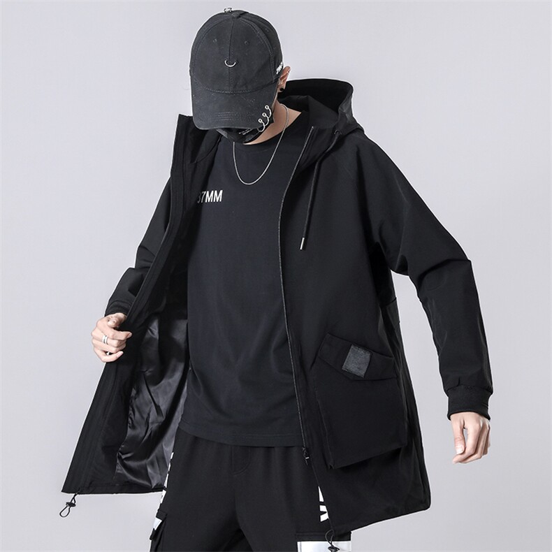 主推JK206-P90山系M-8XL大码中长外套风衣有做加厚控138,男装风衣,星座109