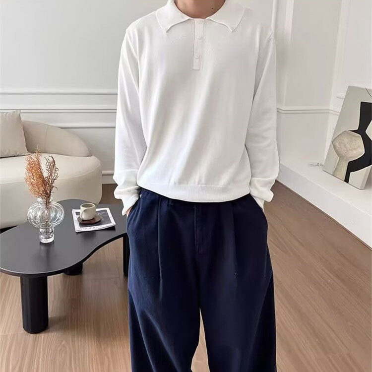 现货JY136-P50潮牌港风长袖Polo衫男网图,男装Polo衫,星座1501-3