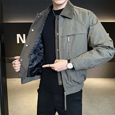 标羽绒服男冬季高品质得物主推外套男士工装羽绒袄子8679-P235，男装羽绒服，电商D327