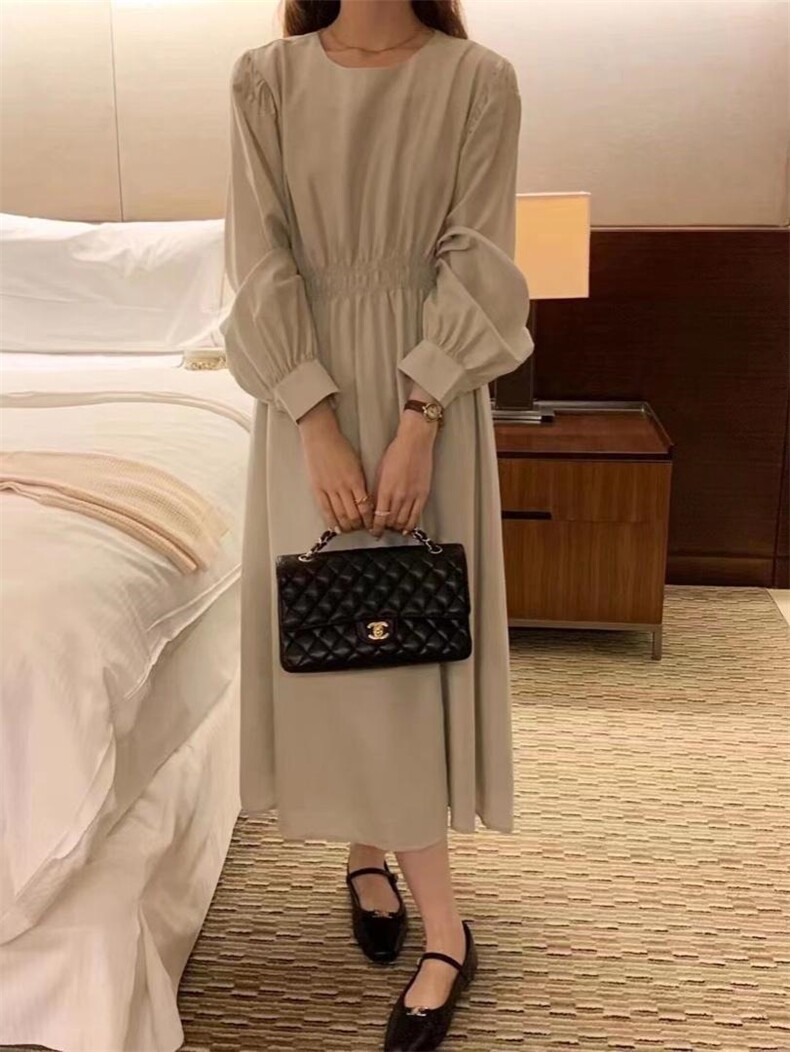 春夏新品，韩味超美连衣裙，女装连衣裙，亿炫(5F)