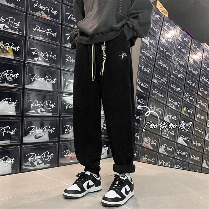 2025冬季新款欧棉绒加绒加厚保暖束脚棉裤A316-1-K1205P68控85,男装棉衣,星座906（原电商a316-1）