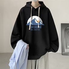 连帽卫衣男大码运动服帽衫外套WY2235-P35加绒款-P40，男装卫衣，电商A040