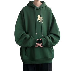 ！发泡印花！连帽圆领卫衣男装港风帽衫男LM119-P35，男装卫衣，电商B367