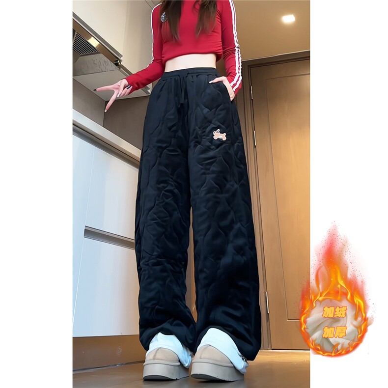 女模现货棉裤冬季保暖加棉腊肠狗休闲裤S228-特P53控98,男装棉衣,电商A337