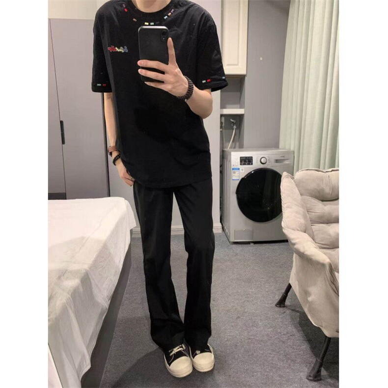 纯棉刺绣短袖ZX0293-特批28,男装T恤,星座313A(原308A-2)