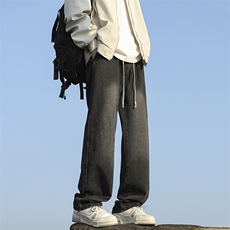 牛仔裤男宽松直筒裤K2362P50，男装牛仔裤，电商D325