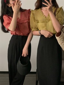 新款小衫图片