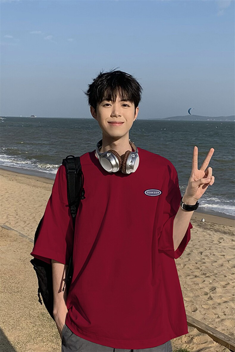 得物直播品质220克纯棉精梳xz605-dcm259-特批20控38,男装T恤,星座605(原A050)