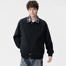 美式大码休闲夹克外套8571-P75控159大码元，男装夹克，星座209