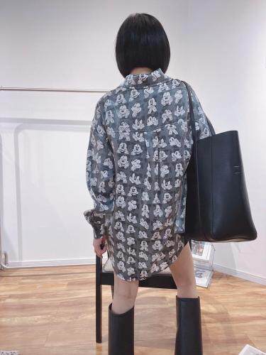 2021秋冬新款米奇衬衫，女装衬衫，HEY.KK