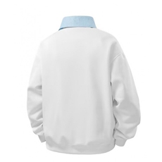 长袖卫衣男士2025年秋季翻领POLO衫男装宽松休闲春秋上衣WHJ96，男装Polo衫，星座1116A（原606A-3）