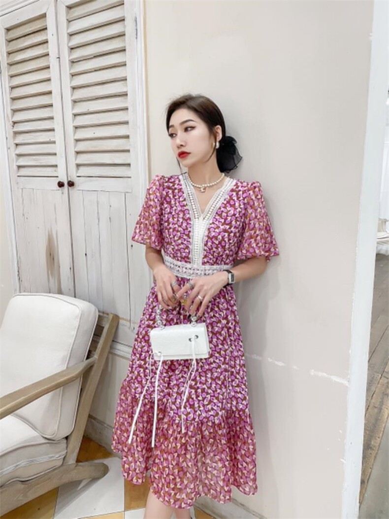 夏装新款连衣裙，女装连衣裙，骏俏伊人