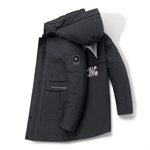 主推 90%白鸭绒M-8XL大码中长羽绒服 109-2198-P205图片