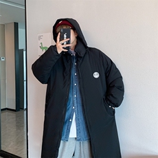 中长款过膝情侣棉服男女款美式hiphop高街棉衣外套S541P98，男装棉衣，星座1116-2