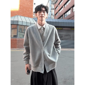 抖音得物高品质二开26春季美式潮牌宽松卫衣开衫日系肌理男女外套,女装短外套,电商A443