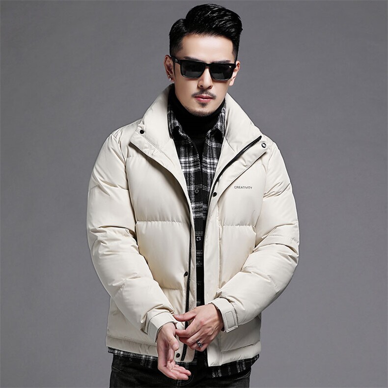 B8201钱塘2020-3冬季新款主推男士羽绒服假两件90鸭绒高端P290,男装羽绒服,钱塘207-3