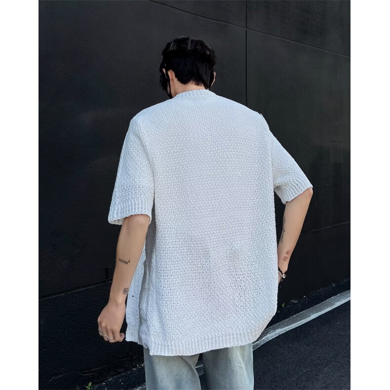 美式圆领男慵懒风休闲针织衫E1102P45,男装针织衫/毛衣,星座1116-2