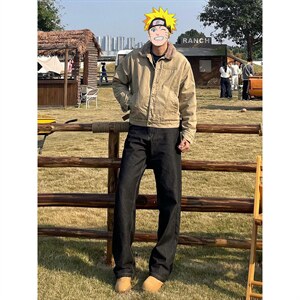 有货DK8281-特批38黑色牛仔裤男款春秋美式高街牛仔裤图片