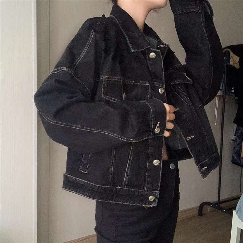 牛仔水洗外套，其它，e美格