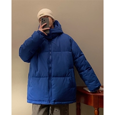 黄墙港风冬季休闲时尚宽松立领连帽棉服A247-MY200特批80控138，男装棉衣，电商A247