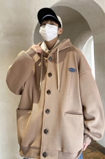卫衣外套男春季日系宽松大码连帽开衫潮流上衣-JK23102-P65控88，男装卫衣，星座605(原A050)